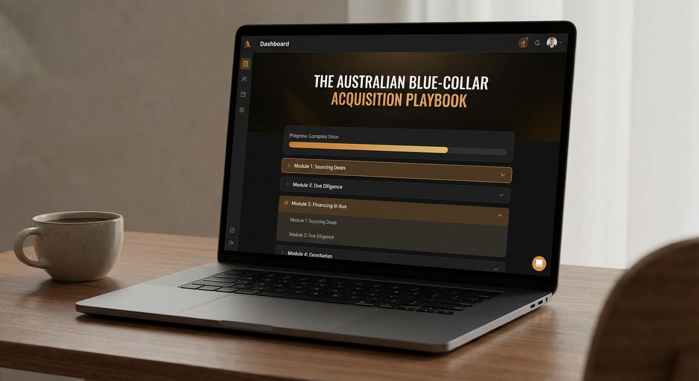 The Australian Blue-Collar Acquisition Playbook